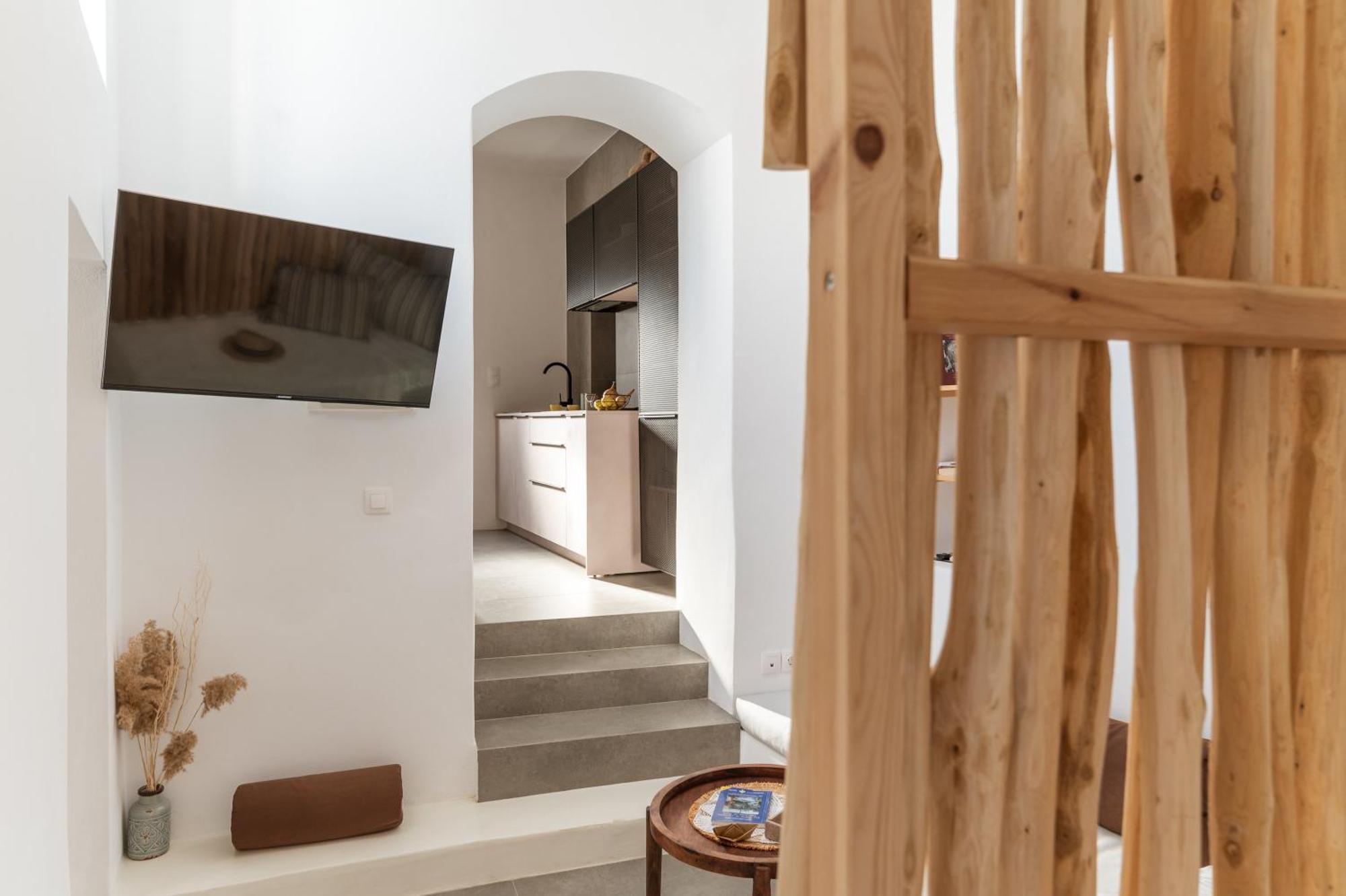 Appartement Lithos à Kostos Extérieur photo