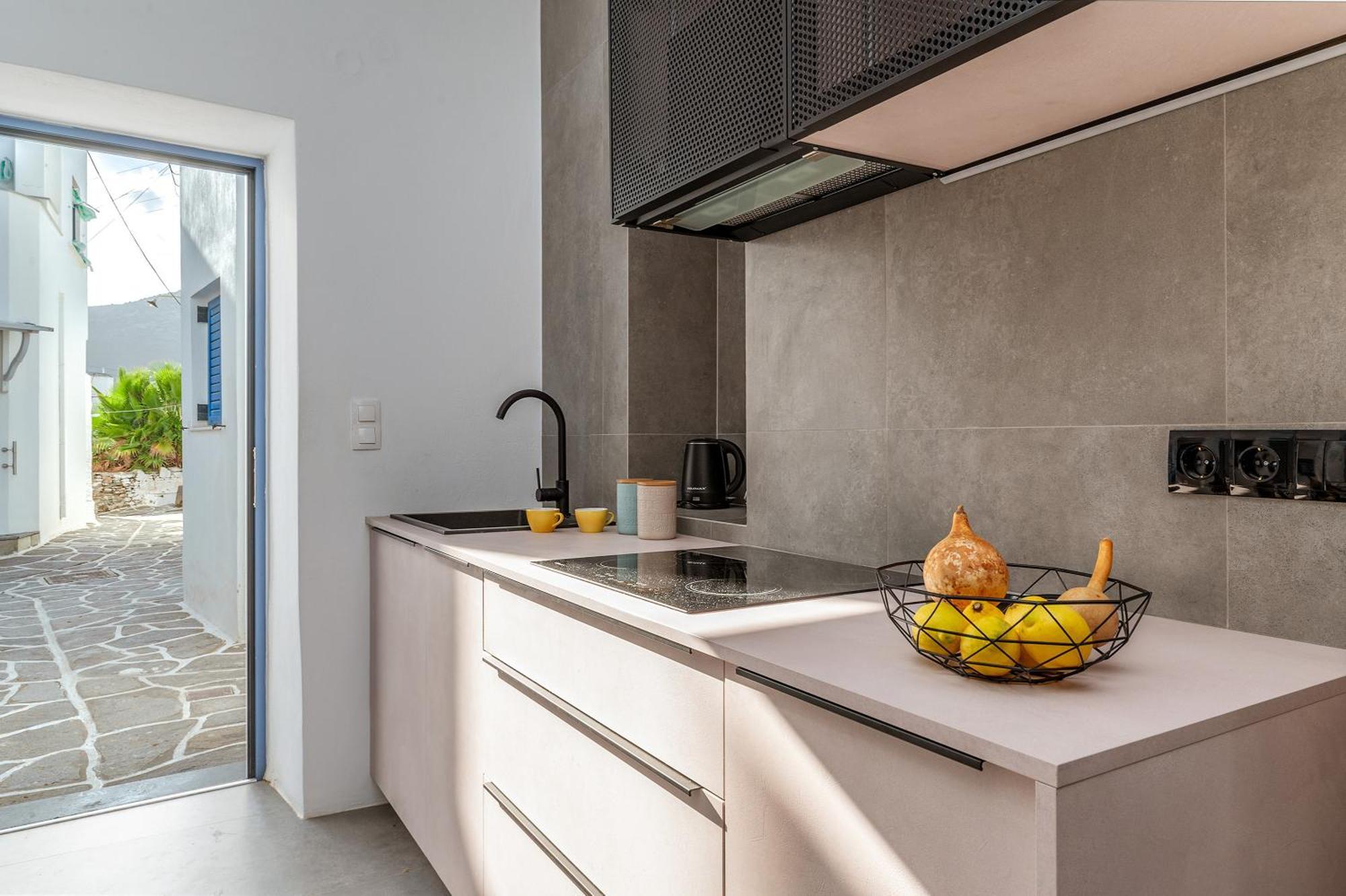 Appartement Lithos à Kostos Extérieur photo