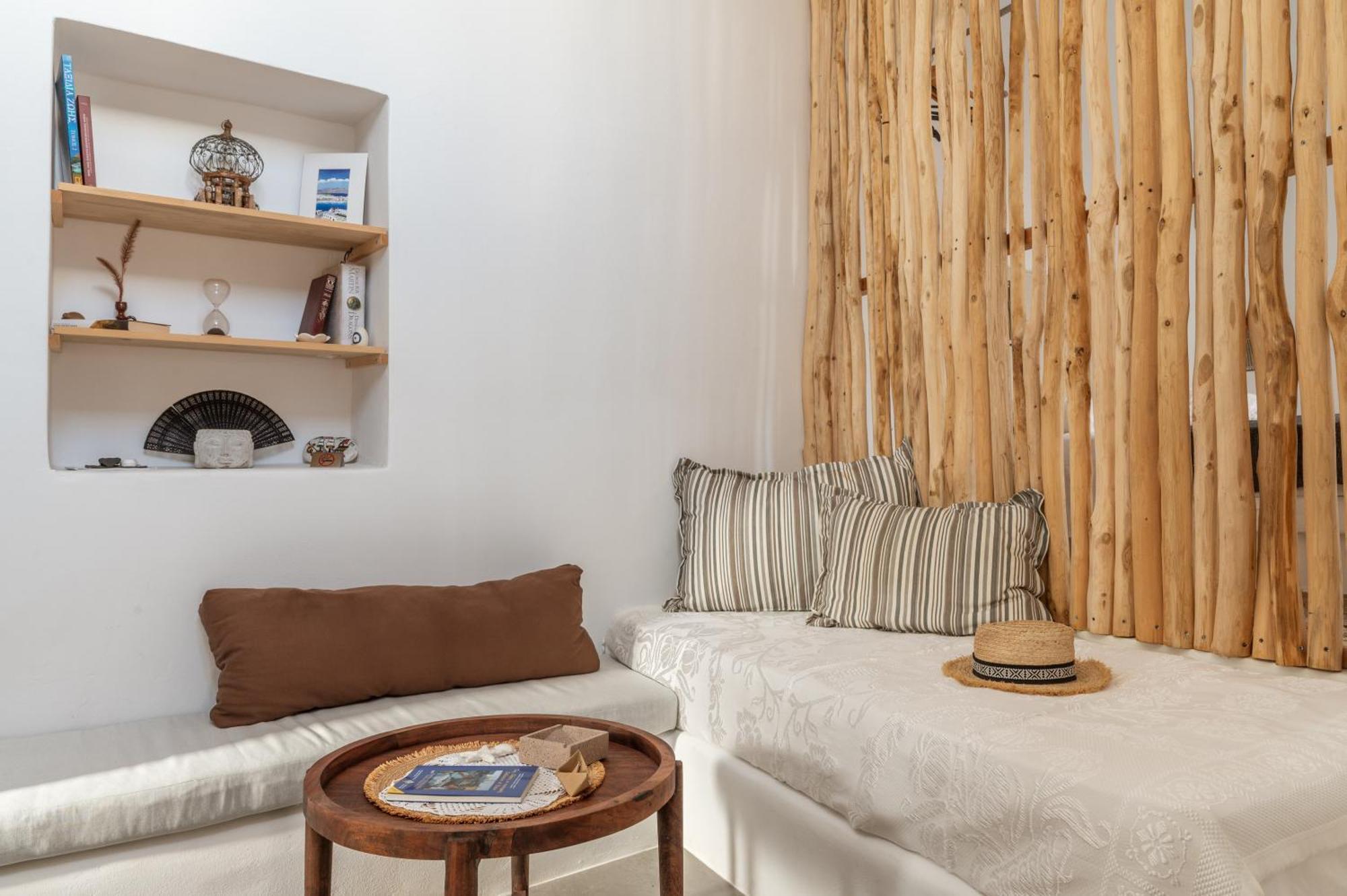 Appartement Lithos à Kostos Extérieur photo